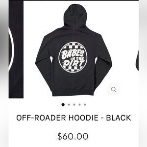 Babes in the Dirt Hoodie - medium